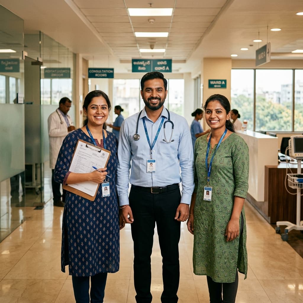 Apna Haath care team — professional healthcare support assistants in Hyderabad